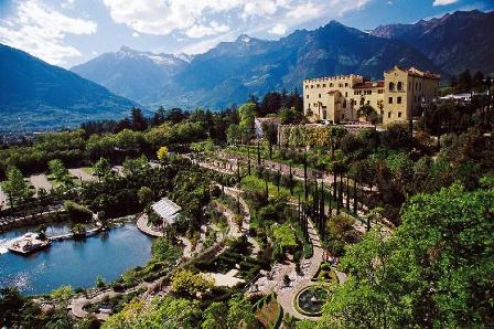 I GIARDINI DI SISSI A MERANO CON NCC